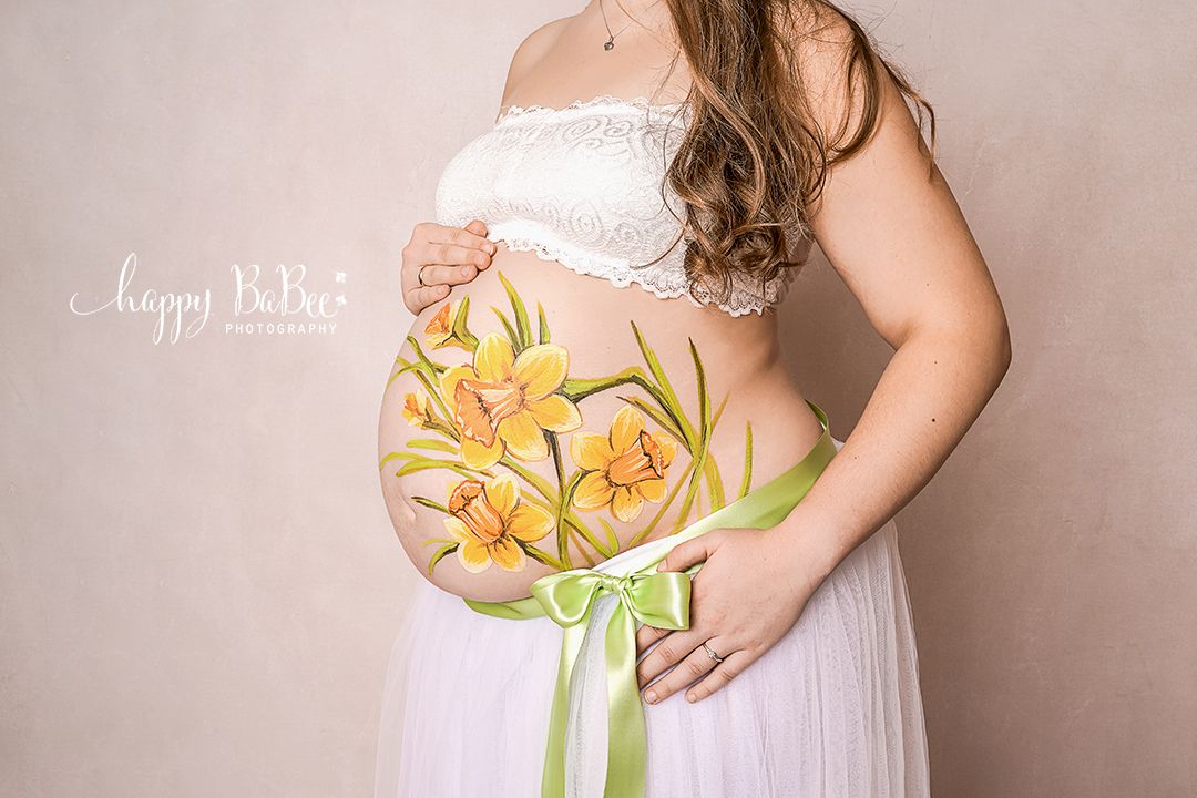 Babybauch Malerei, Babybauch_Bemalung, Schwangerschafts Fotografie, Erfurt, Weimar,Thüringen